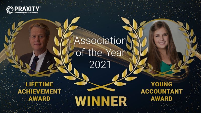 Praxity wins Association of the Year 2021 in triple award success